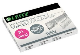LEITZ Heftklammern 26/6, verzinkt, Kleinpackung