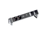 BACHMANN BACHMANN Steckdosenleiste Desk2 2xSchuKo-Dosen 1xU