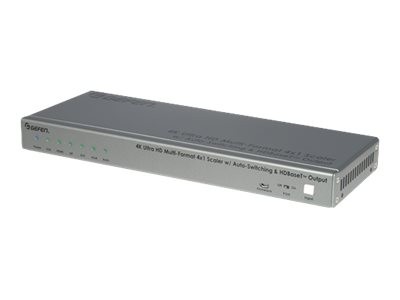 GEFEN GEFEN EXT-4K300A-MF-41-HBTLS - 4x1 Schalter / Untersetzer / HDBase-Umwandler