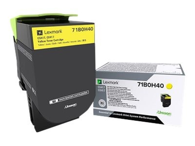LEXMARK LEXMARK CS/CX 417, 517 Tonerkassette Gelb mit ho