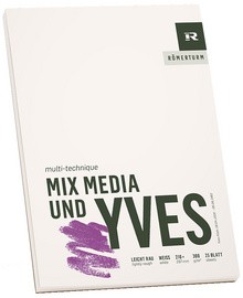 RÖMERTURM Künstlerblock "MIX MEDIA UND YVES", DIN A3