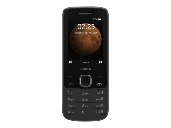 NOKIA 225 Black Dual SIM, 4G, Feature Phone 16QENB01A26