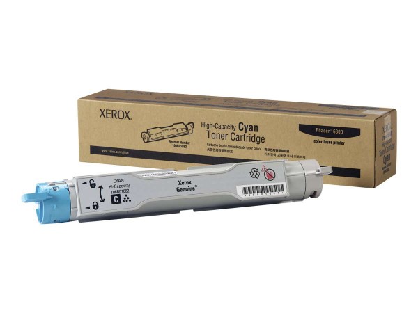 XEROX High Capacity Phaser 6300 Cyan Tonerpatrone 106R01082