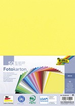 folia Fotokarton, DIN A4, 300 g/qm, farbig sortiert