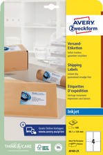 AVERY Zweckform Inkjet Versand-Etiketten, 99,1 x 139 mm