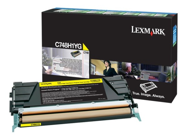LEXMARK LEXMARK Gelb Tonerpatrone LCCP, LRP