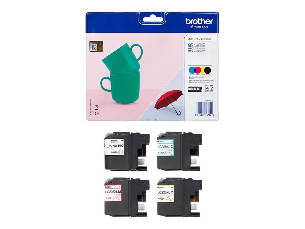 BROTHER LC227XLVALBP Pack BK+CL Blisters LC227XLVALBP