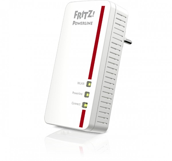 AVM FRITZ! Powerline 1260E 1200Mbit/s Eingebauter Ethernet-Anschluss WLAN Weiß 1Stück(e) PowerLine Netzwerkadapter