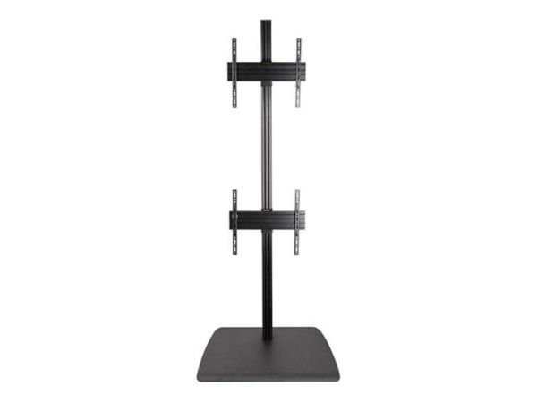 B-TECH SystemX Standfuß für Dual-Diplays übereinander (VESA 600 x 400) - 2. BTF842/BB