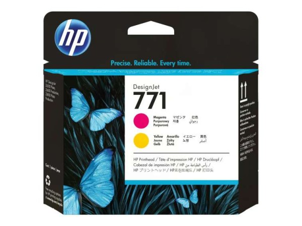 HP 771 Gelb, Magenta Druckkopf CE018A
