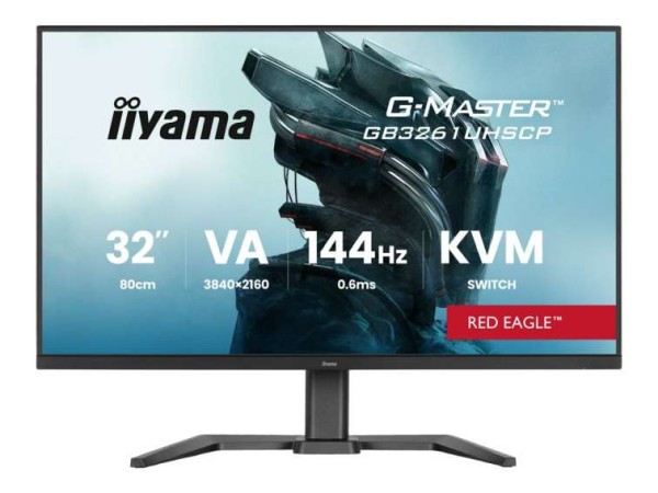 IIYAMA G-Master Red Eagle GB3261UHSCP-B1 80cm (31,5") GB3261UHSCP-B1