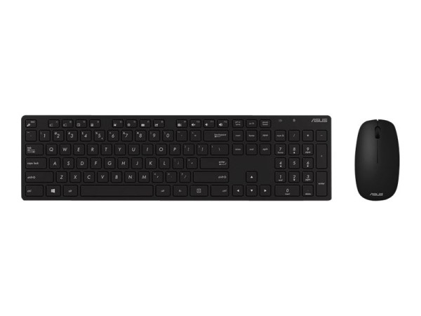 ASUS ASUS W5000 Tastatur- und Maus Set Wireless Schwarz