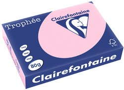 Clairalfa Universal-Papier Trophée, A4, 80 g/qm, eosin