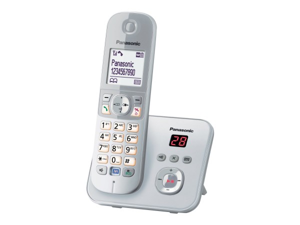 PANASONIC KX-TG6821GS perlsilber mit AB