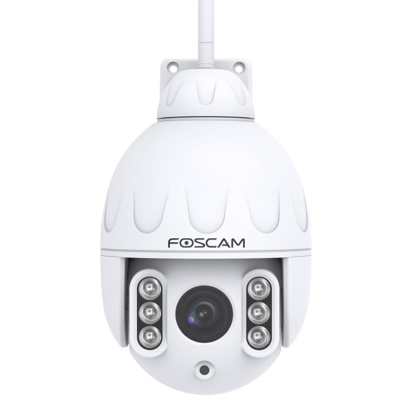 FOSCAM FOSCAM SD4 Überwachungskamera [Outdoor, Super HD, Dual-Band WLAN, 4x optischer Zoom mit Autofokus] (