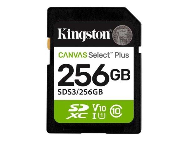 KINGSTON Canvas Select Plus Gen3 256GB SDS3/256GB