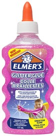 ELMER'S Glitzerkleber "Glitter Glue" silber, 177 ml