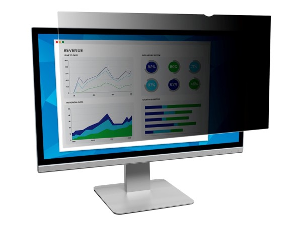 3M Blickschutzfilter für 48,30cm (19") Breitbild-Monitor (16:10) - Bildschi PF190W1B