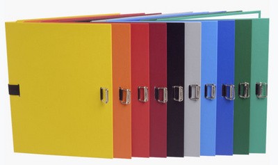 EXACOMPTA Dokumentenmappe, DIN A4, Karton, farbig sortiert