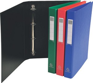 EXACOMPTA Ringbuch PP, 2-Ring-Mechanik, DIN A4, weiß