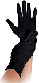 HYGOSTAR Baumwoll-Handschuh NERO, schwarz, S