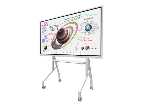 NEOMOUNTS NEOMOUNTS mobiler Bodenständer für 55-86" Bildschirme - Weiß