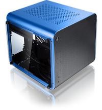 RAIJINTEK RAIJINTEK METIS EVO TG Mini-ITX Gehäuse, Tempered Glass - blau