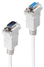 shiverpeaks BASIC-S 9 Pol Sub-D Kabel, Stecker - Kupplung