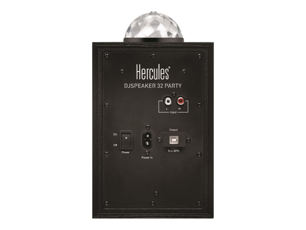 HERCULES DJSpeaker 32 Party Aktiver Monitor-Lautsprecher 7.6 cm 3 Zoll 30 W 4780891