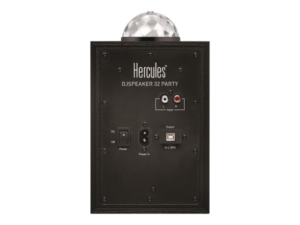 HERCULES DJSpeaker 32 Party Aktiver Monitor-Lautsprecher 7.6 cm 3 Zoll 30 W 4780891