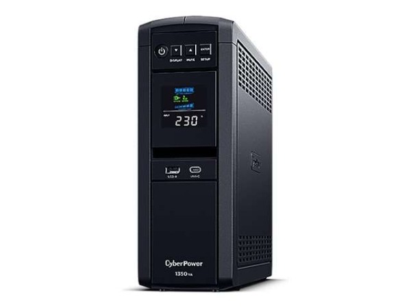 CYBERPOWER SYSTEMS USV / UPS 1350VA/780W / Sinewave PFC com CP1350EPFCLCD