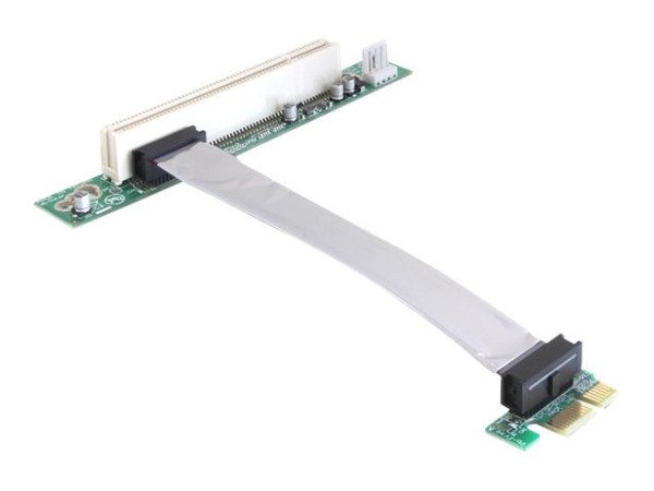 DELOCK DELOCK Riser Card Delock PCIe x1 -> PCI 32bit 5v flexibles Kabel