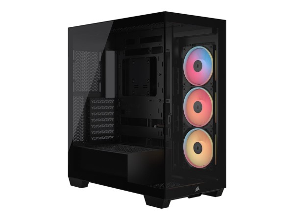 CORSAIR CORSAIR Midi 3500X LXR LINK (Tempered Glass) Black