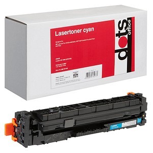 DOTS DOTS cyan toner compatible with 410X CF411X