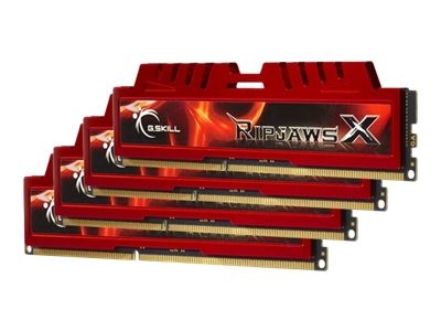 G.SKILL DDR3-RAM 32GB Kit (4x8GB) PC3-12800 CL10 G.SKill RipjawsX