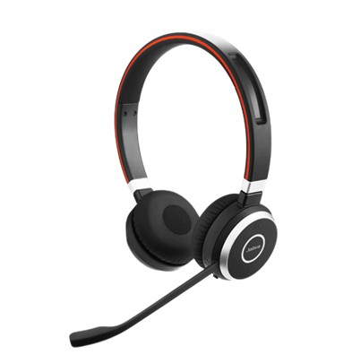 GN Netcom Evolve 65 MS stereo - Headset - Funk, Kabellos Stereo 302 g - Schwarz