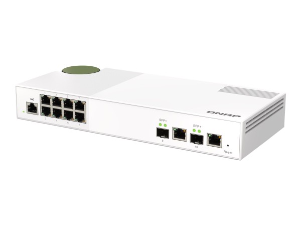QNAP QSW-M2108-2C - Switch - managed - 2 x 10 Gigabit SFP+ + 8 x 2.5GBase-T QSW-M2108-2C