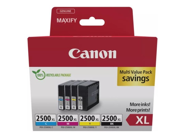 CANON PGI-2500 XL BK/C/M/Y Multipack 9254B010