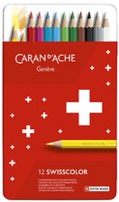 CARAN D'ACHE Buntstifte Swisscolor, 30er Metalletui