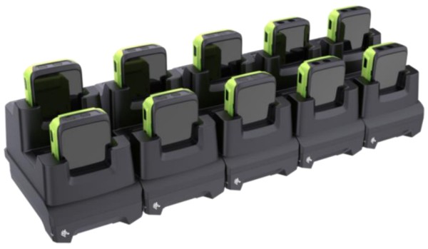 ZEBRA ZEBRA 10Slot Charge Only Cradle - Wrist mount charging cradle - für Zebra WS50 (CRD-WS5X-10SWR-01)