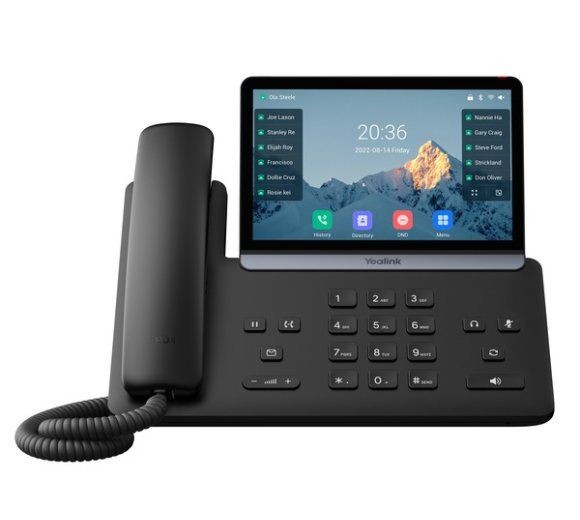 YEALINK YEALINK SIP-T87W PoE-Fähiges Tischtelefon, ohne Netzteil