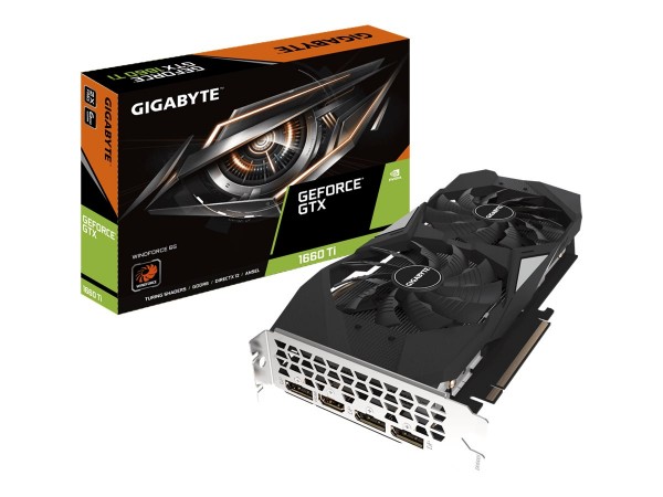 GIGABYTE GeForce GTX 1660 Ti WINDFORCE 6GB GV-N166TWF2-6GD