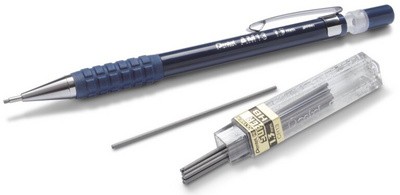 Pentel Druckbleistift AM13, Minenstärke: 1,3 mm, dunkelblau