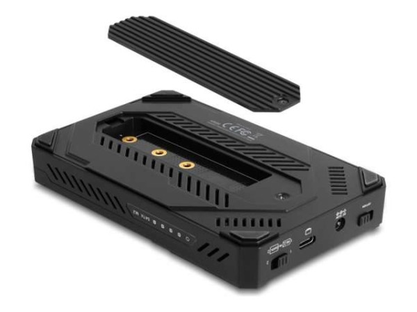 DELOCK USB Type-C Gehäuse M.2 NVMe SSD 2.5"SATA SSD/HDD 42020