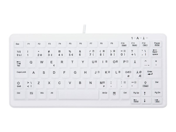 CHERRY CHERRY ACTIVE KEY TAS AK-C4110F-U1-W/NOR NOR-Layout weiß