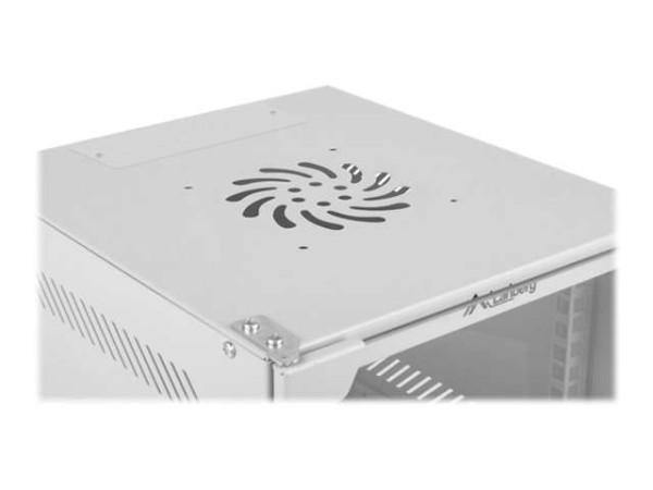 LANBERG 10" 12U 280x310 Wandgehäuse Glastür (FlatPack) gr WF10-2312-10S