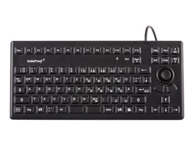 GETT InduProof3 Silikon Tastatur mit Maussteuerung IP68 wasserdicht desinfi KG13007
