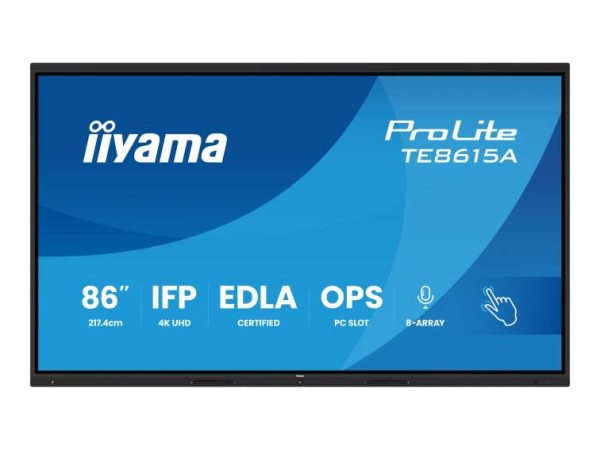 IIYAMA TE8615A-B2AG 218,44cm (86") TE8615A-B2AG
