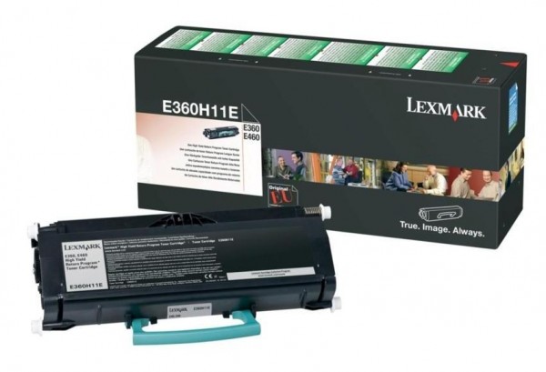 Lexmark E360H11E - Hohe Ergiebigkeit - Schwarz - Original