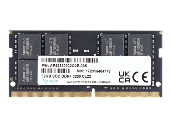 APACER AS16GGB32CSYBGH 16GB AS16GGB32CSYBGH